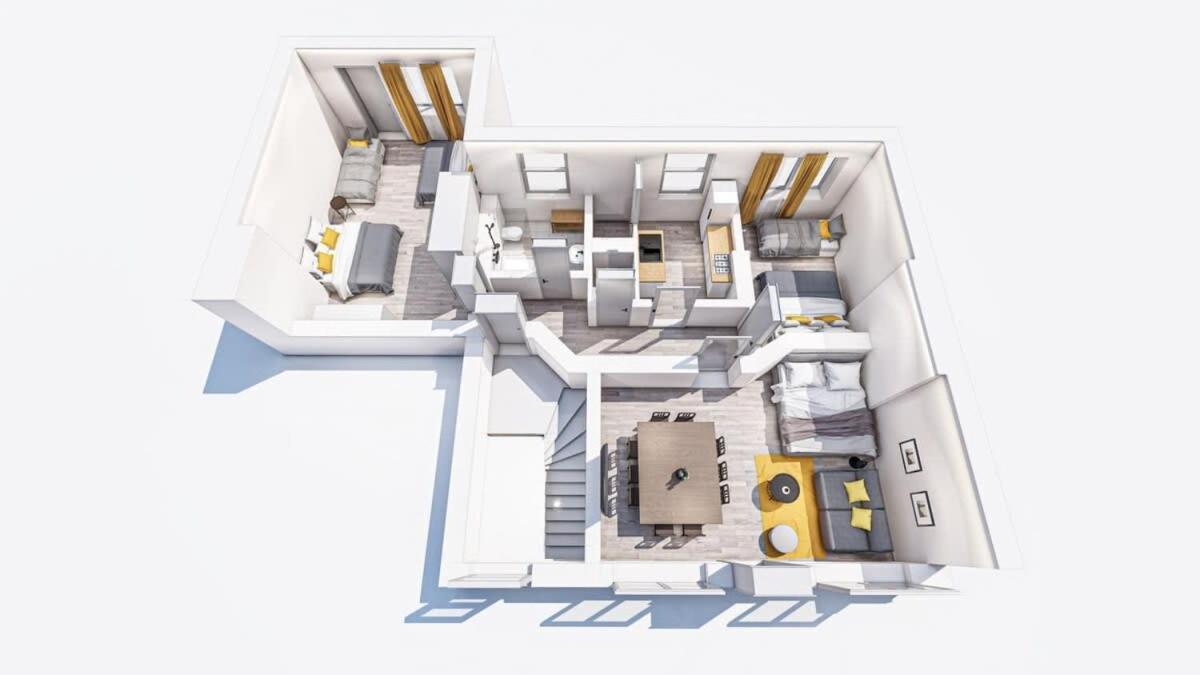 Two Bedroom And Bathrooms Appartement